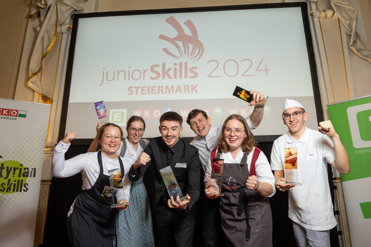 Siegerfoto der Junior Skills Steiermark